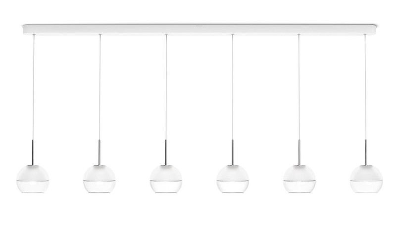 Philips InStyle 371693116 Hard mount 4.5W LED White,Transparent suspension lighting