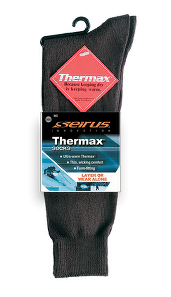 Seirus Thermax Schwarz Unisex L Klassische Socken