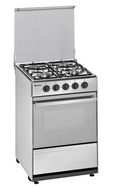 Meireles N 510 W Freestanding Gas hob A White cooker