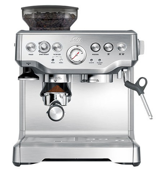 Solis Grind & Infuse Pro Espresso machine Stainless steel