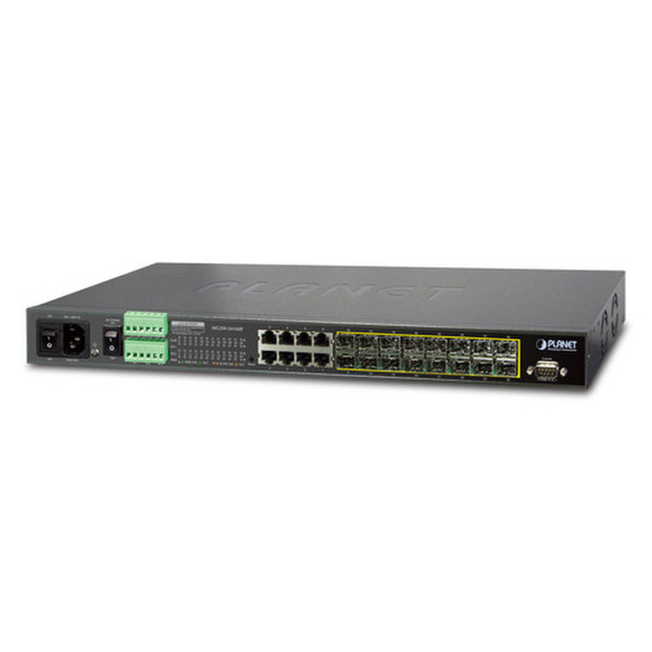 ASSMANN Electronic MGSW-24160F Управляемый L2+ Gigabit Ethernet (10/100/1000) 1U Черный сетевой коммутатор