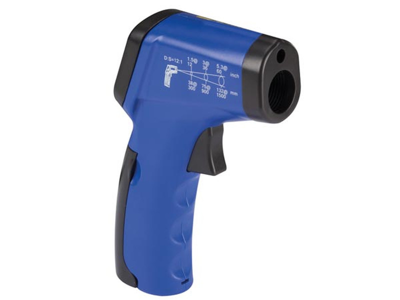 Velleman DEM100 Indoor/outdoor Infrared environment thermometer Black,Blue
