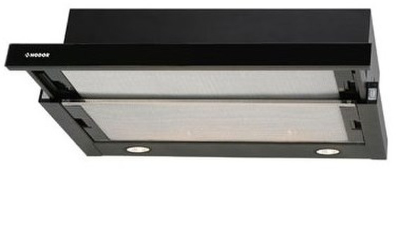 Nodor 1733 Built-under 390m³/h C Black cooker hood