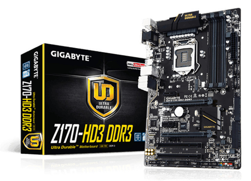 Gigabyte GA-Z170-HD3 DDR3