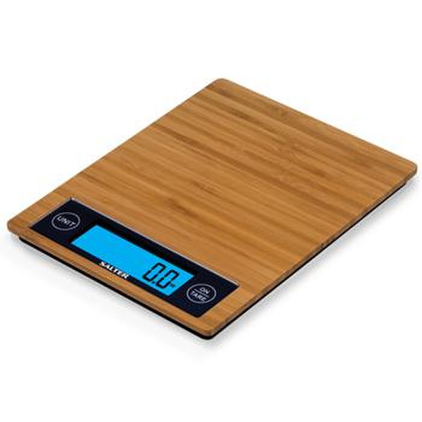 Taylor 1052-BM Rectangle Electronic kitchen scale Wood