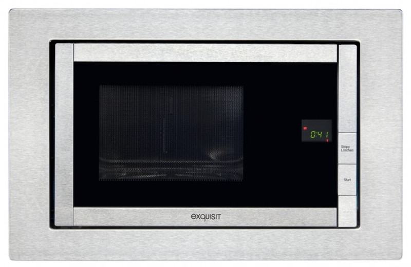 Exquisit EMW21G Built-in 20L 800W Stainless steel microwave