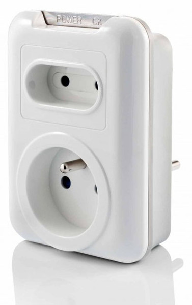 WATT&CO MPF16A-6A-B 2AC outlet(s) 230V White surge protector