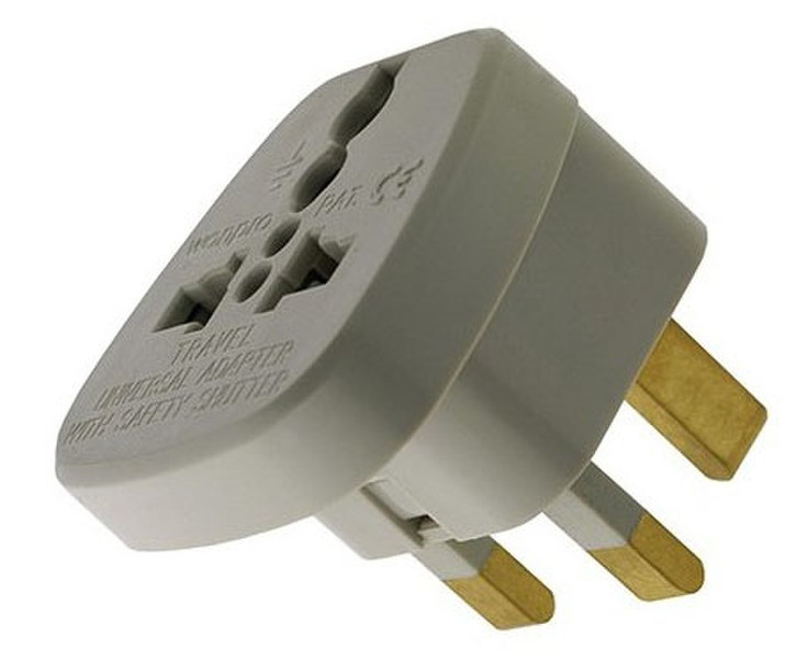 WATT&CO WAS-7 Type G (UK) Universal Grey power plug adapter