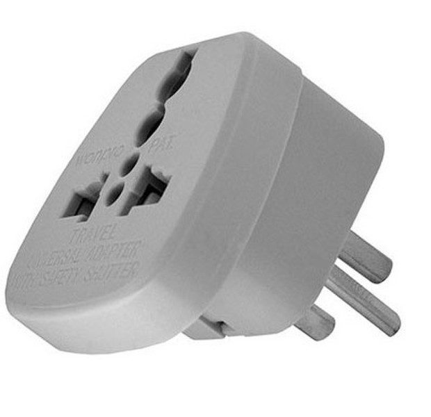 WATT&CO WAS-15 Typ H (IL) Universal Grau Netzstecker-Adapter