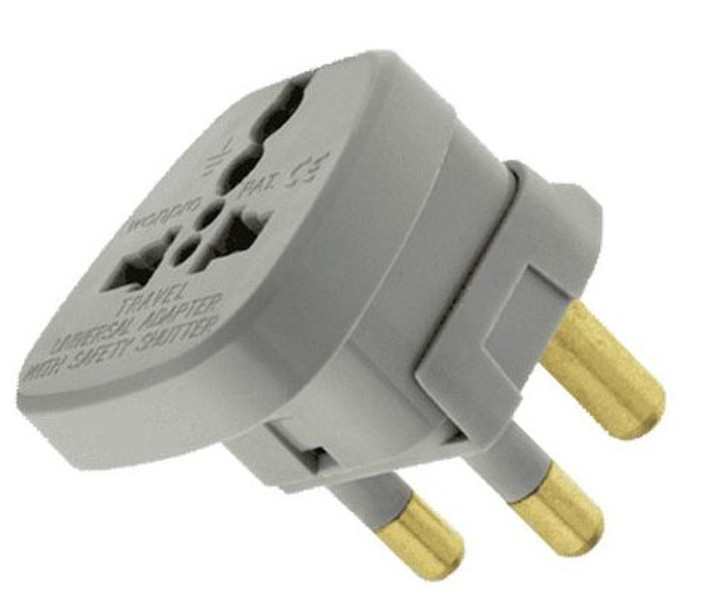 WATT&CO WAS-10L Universal Universal Grey power plug adapter