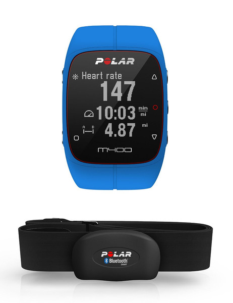 Polar M400 Bluetooth Blue sport watch