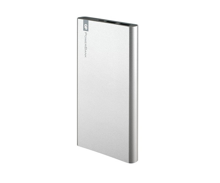 GP Batteries Portable PowerBank FP10M Lithium Polymer (LiPo) 10000mAh Silver power bank