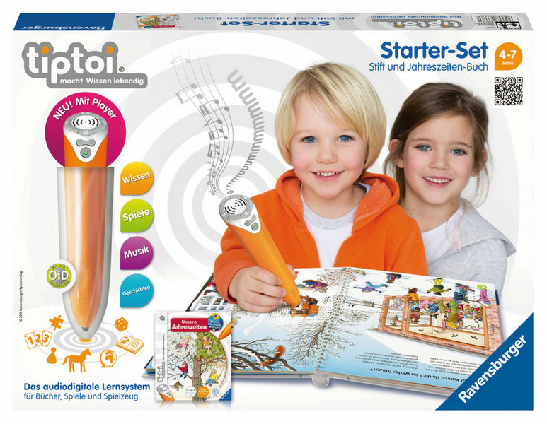 Ravensburger Starter-Set: Stift und Jahreszeiten-Buch Мальчик / Девочка обучающая игрушка