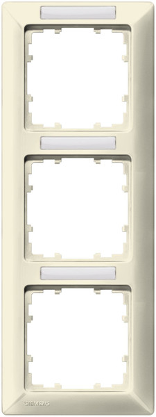 Siemens 5TG25832 White switch plate/outlet cover