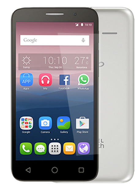 Alcatel POP 3(5) Dual SIM 8GB Silver smartphone