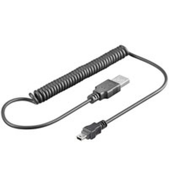Wentronic TRA KIT USB > mini-USB connection cable USB A Черный кабель USB