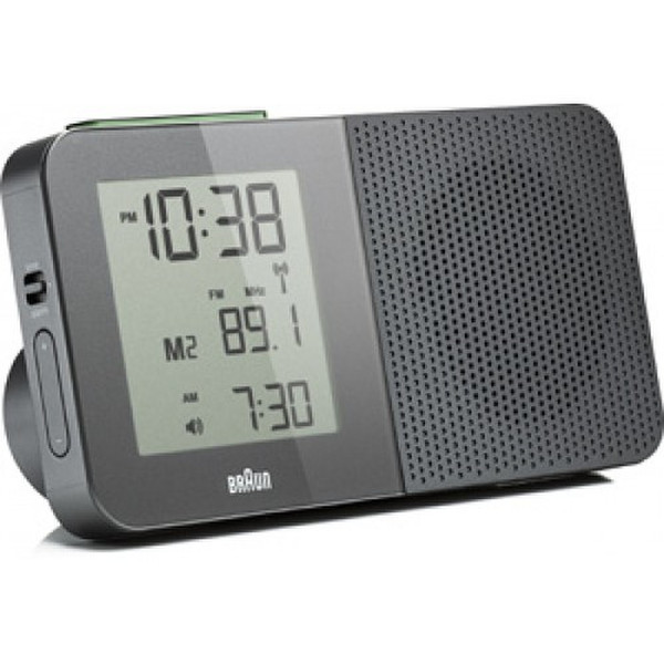 Braun BNC010 Uhr Digital Grau Radio