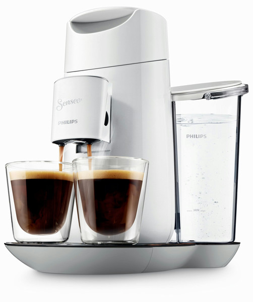 Senseo Twist HD7871/10 Отдельностоящий Автоматическая Капсульная кофеварка 1.6л 11чашек Серый, Белый кофеварка