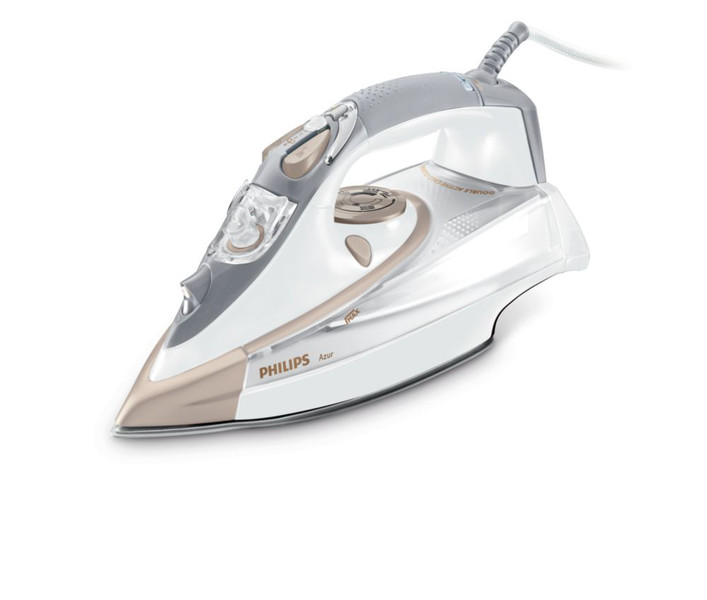 Philips Azur GC4872/60 Dry & Steam iron SteamGlide soleplate 2600W Grey,White iron