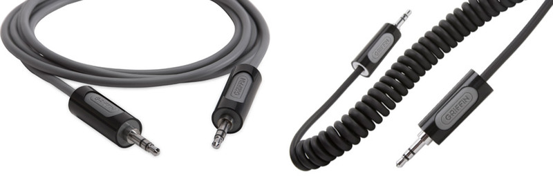 Griffin Auxiliary Audio Cable 1.8m 3.5mm 3.5mm Black audio cable