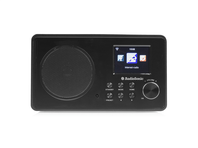 AudioSonic RD-8520 Портативный Цифровой Черный радиоприемник