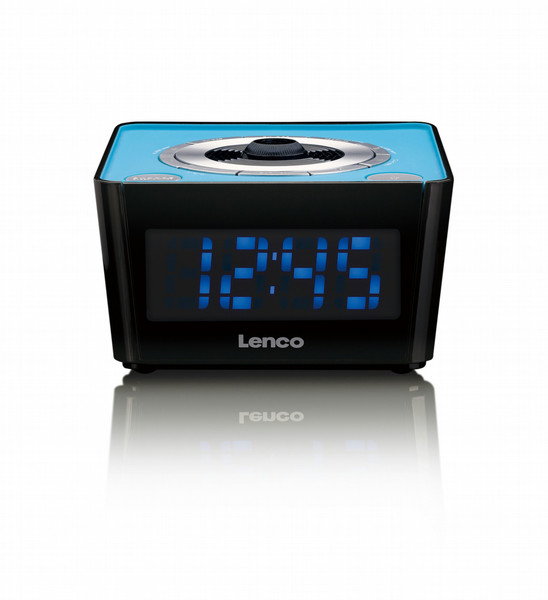 Lenco CR-16 Часы Черный, Синий радиоприемник