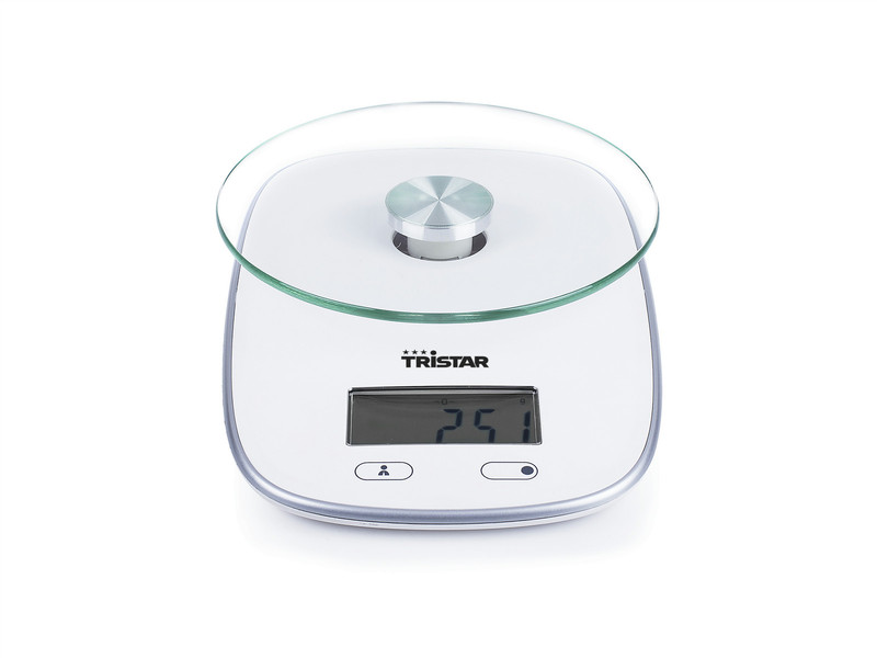 Tristar KW-2445 Electronic kitchen scale Белый кухонные весы