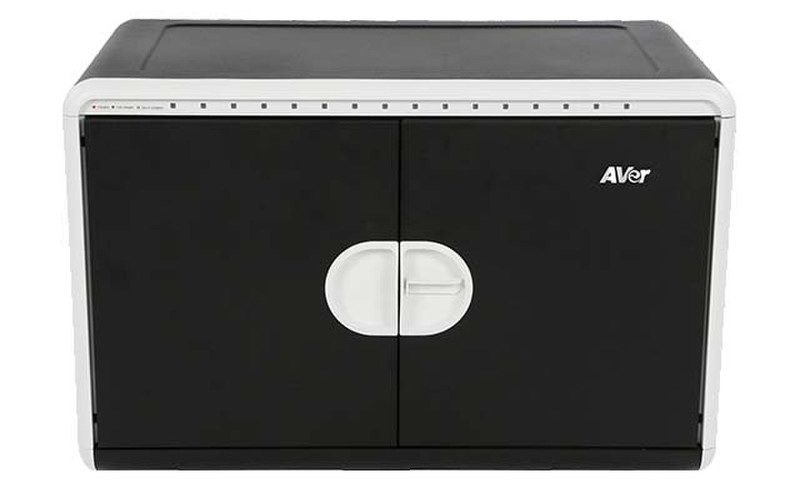 AVer Information B16u Portable device management cabinet Schwarz, Weiß