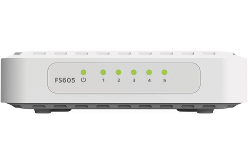 Netgear FS605 Fast Ethernet (10/100) White