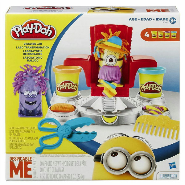 Play-Doh B0495 Mehrfarben 4Stück(e) Modellier-Verbrauchsmaterial für Kinder