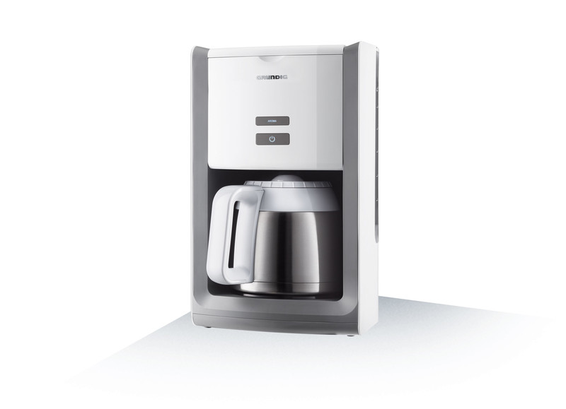 Grundig KM 8280 W Drip coffee maker 10cups White