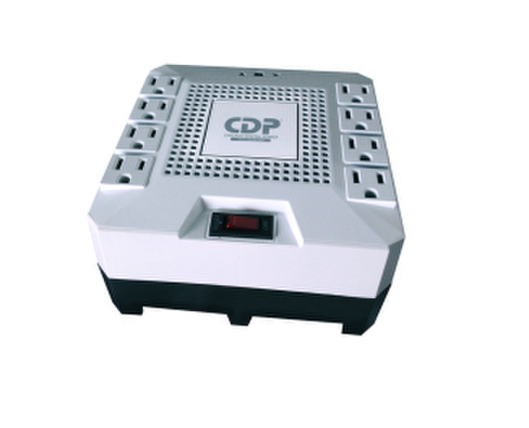 CDP R-AVRPRO1808 1800VA 8AC outlet(s) Black,White uninterruptible power supply (UPS)
