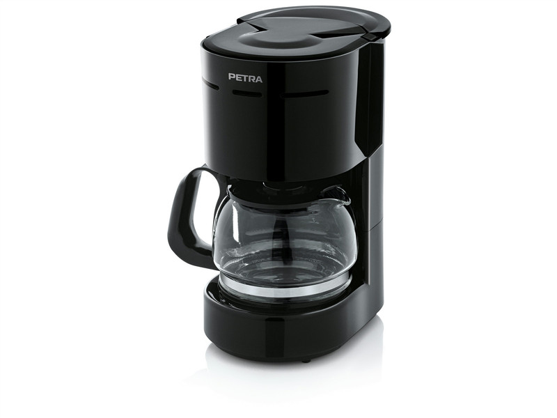 Petra 240017 Drip coffee maker 0.6L 5cups Black coffee maker