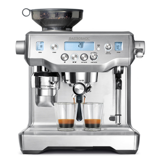Gastroback 42640 Espresso machine 2.5L Stainless steel coffee maker