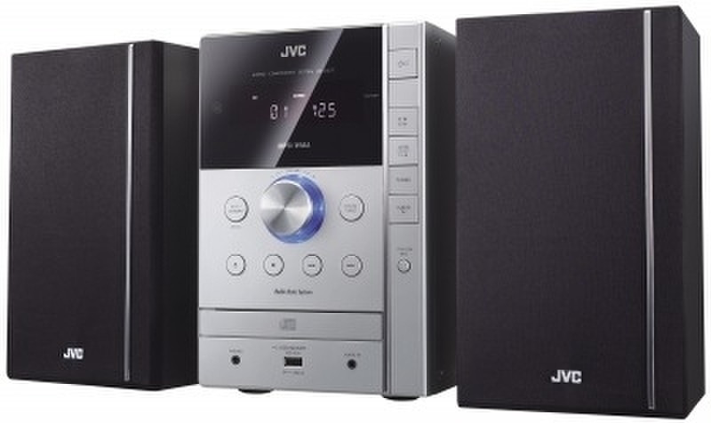 JVC UX-G357E Micro set 60W Black,Silver home audio set