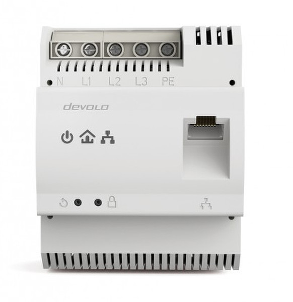 Devolo 9567 1200Мбит/с Подключение Ethernet Wi-Fi Белый 1шт PowerLine network adapter