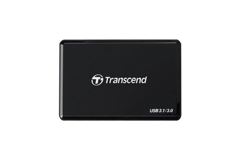 Transcend RDF9 USB 3.0 Черный устройство для чтения карт флэш-памяти