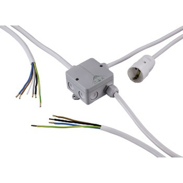 Hama 111386 Cable splitter Серый кабельный разветвитель и сумматор