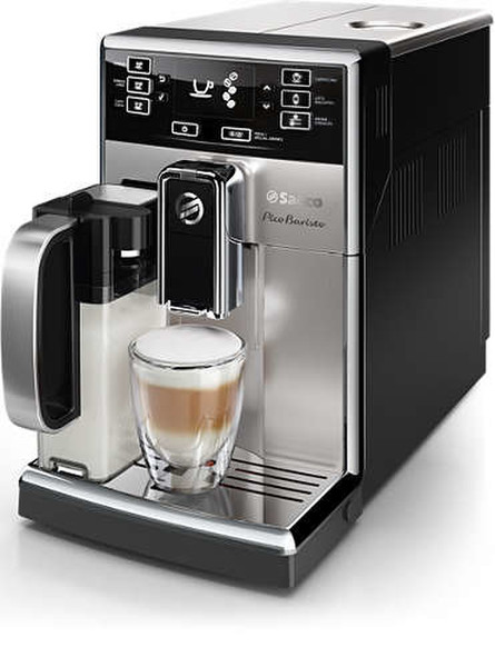 Philips PicoBaristo Отдельностоящий Автоматическая Машина для эспрессо 1.8л Черный, Нержавеющая сталь