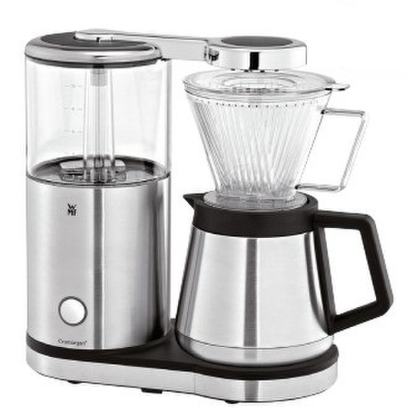 WMF 04 1220 0011 Drip coffee maker 8cups Black,Stainless steel,Transparent coffee maker
