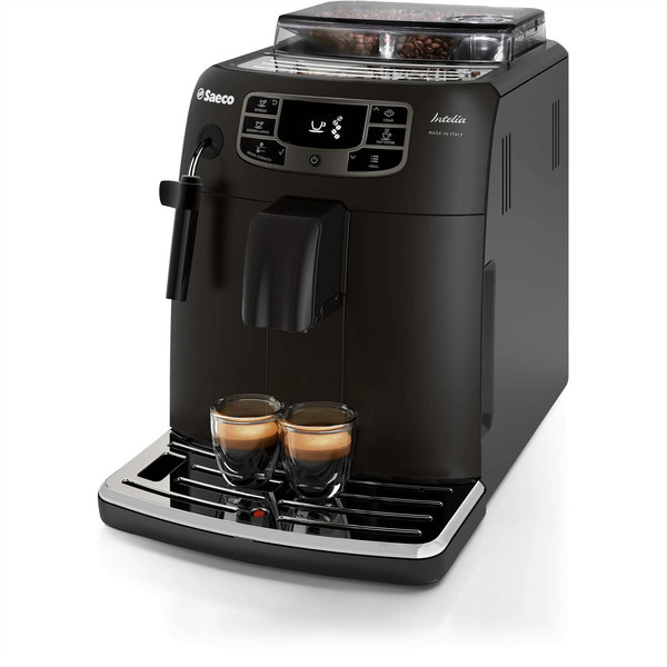 Philips Intelia Deluxe freestanding Fully-auto Espresso machine Black