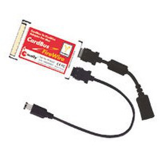 Macally CardBus-FireWire Adapter interface cards/adapter