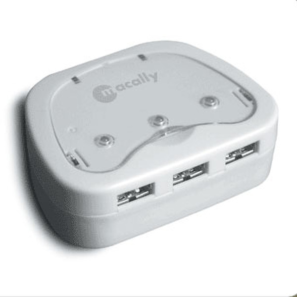Macally 3-Port USB2.0 Hi-Speed Mini Hub 480Mbit/s interface hub