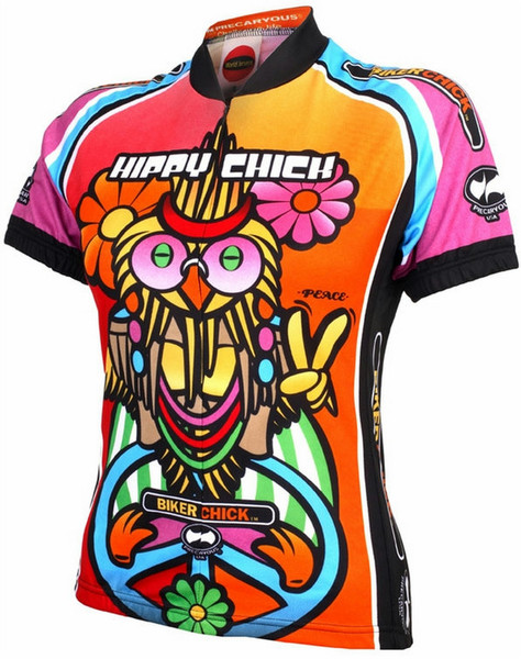 World Jerseys Hippy Chick T-shirt XL Polyester Multicolour