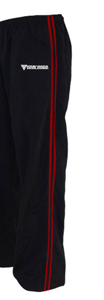 Revgear Krav Maga Nylon Pants (Black/Red, XX-Large) Black,Red