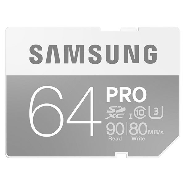 Samsung SDXC 64GB Pro 64GB SDXC UHS-I Class 10 Speicherkarte