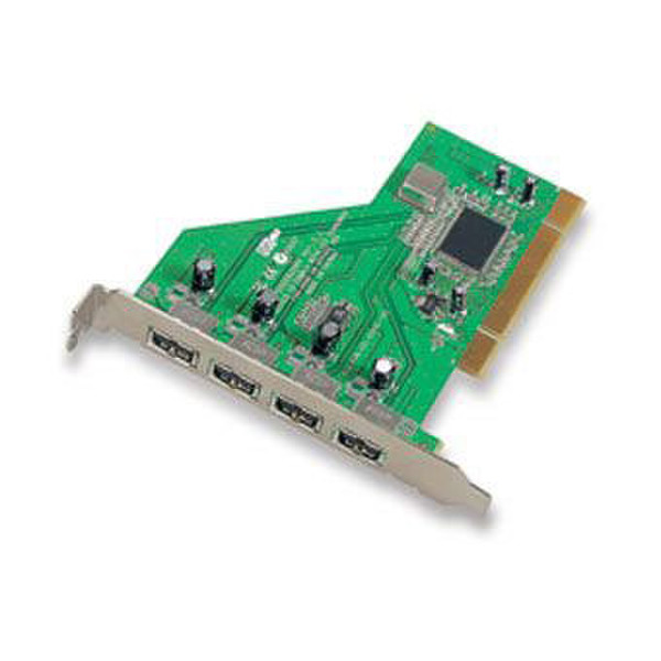 Macally 4-Port USB PCI Card, UH-241 USB 2.0 interface cards/adapter