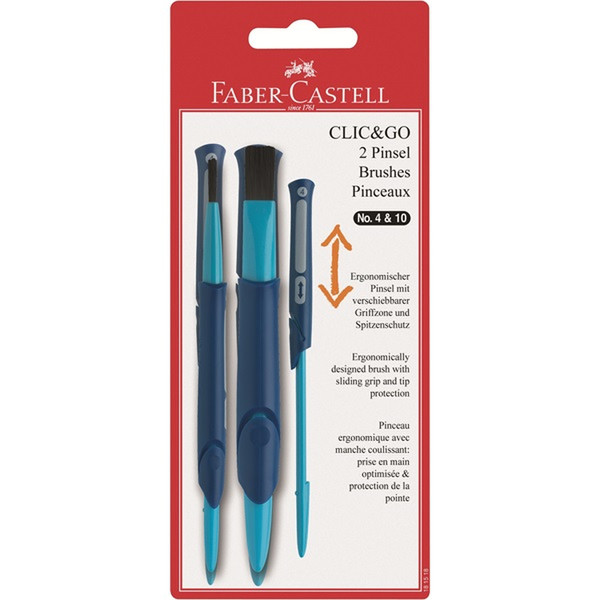 Faber-Castell CLIC&GO 3pc(s) paint brush
