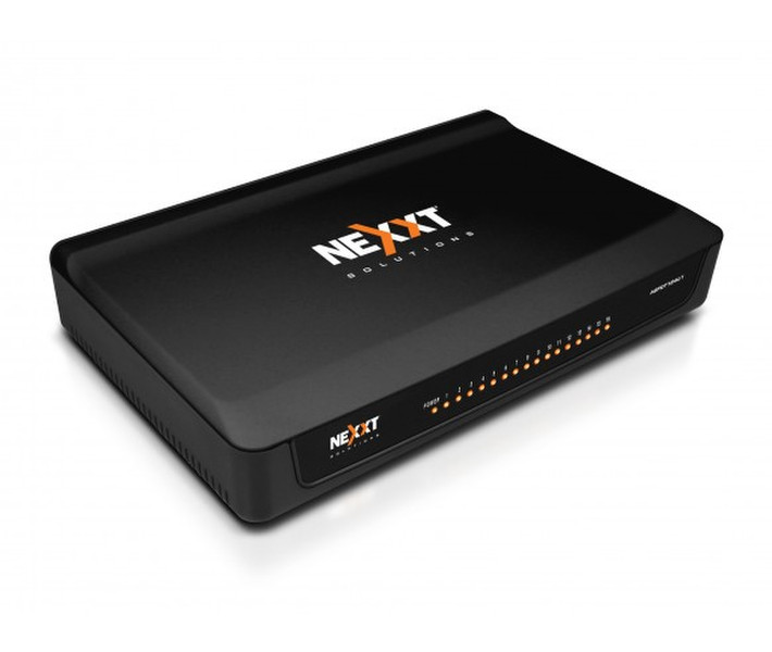 Nexxt Solutions NW223NXT64 Fast Ethernet (10/100) Черный сетевой коммутатор
