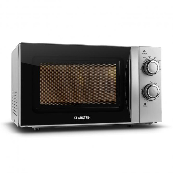 Klarstein 10027058 Countertop 20L 700W Silver microwave